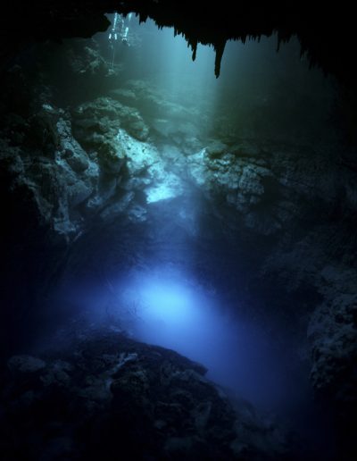 Buceo en cenote El Pit